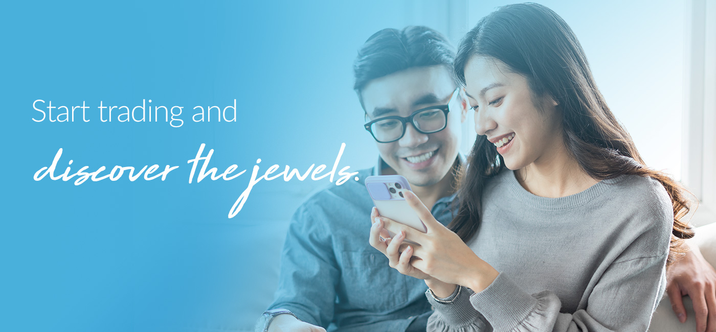 Start trading and discover the jewels.